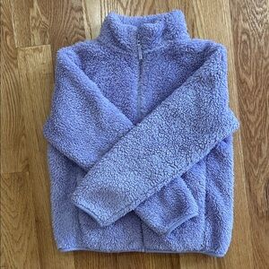 Uniqlo Kids Lavender Fleece Jacket